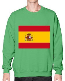 Spain 1874# - world flags- Sweatshirt - Crew