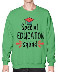 Special Education squad 886# - graduation- Sweatshirt - Crew