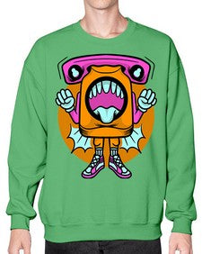 Spooky voices 232# - cartoon general- Sweatshirt - Crew