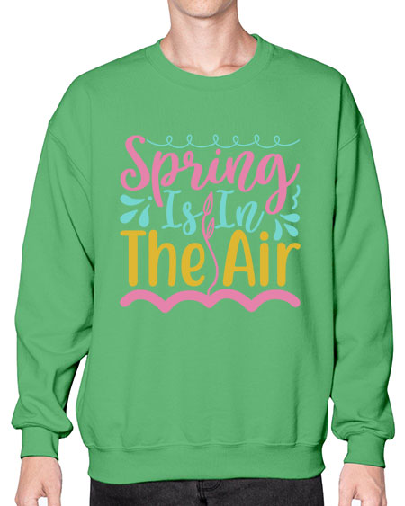 Spring is in the air Style 4# - summer- Sweatshirt - Crew