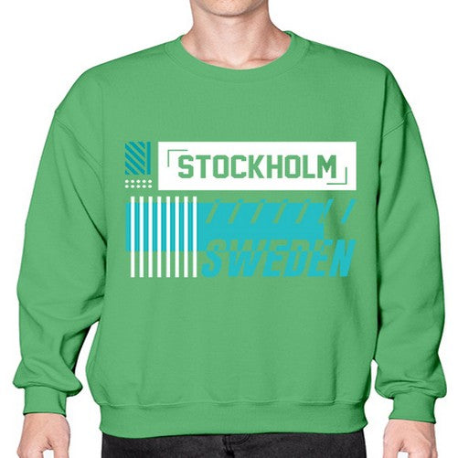 Stockholm 1893# - cities- Sweatshirt - Crew