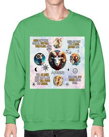 Straight Aries 469# - aries- Sweatshirt - Crew