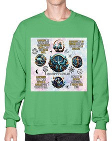 Straight Saggitarius 476# - sagittarius- Sweatshirt - Crew