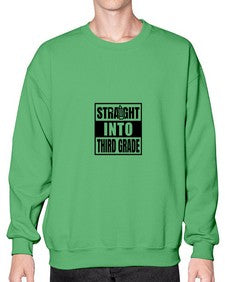 Straight into third grade 905# - third grade- Sweatshirt - Crew
