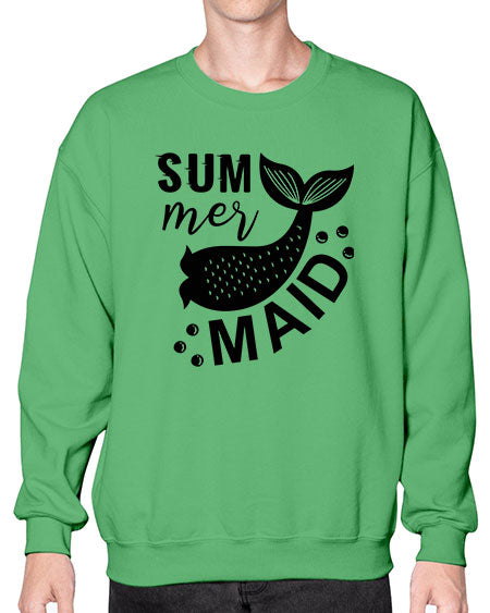 Sum mer maid 01# - summer- Sweatshirt - Crew