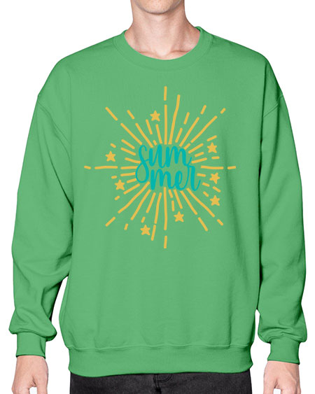 Summer 77# - summer- Sweatshirt - Crew