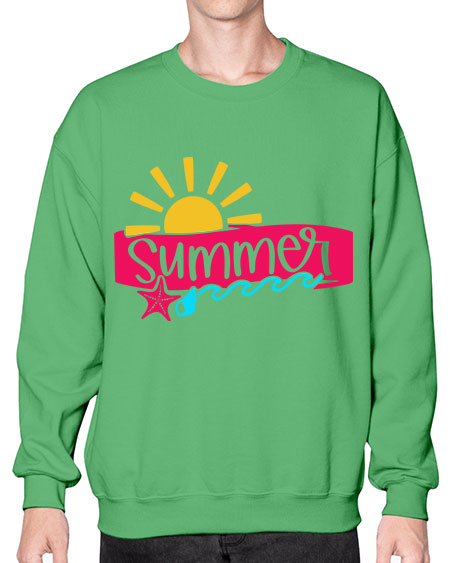 Summer Style 25# - summer- Sweatshirt - Crew