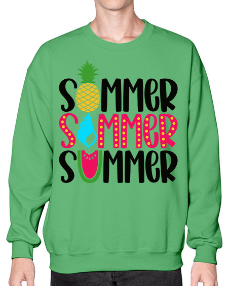 Summer Summer Summer Style 20# - summer- Sweatshirt - Crew