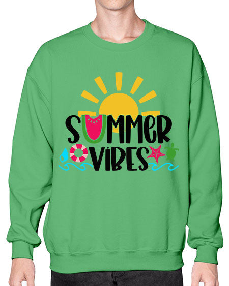 Summer Vibes Style 19# - summer- Sweatshirt - Crew