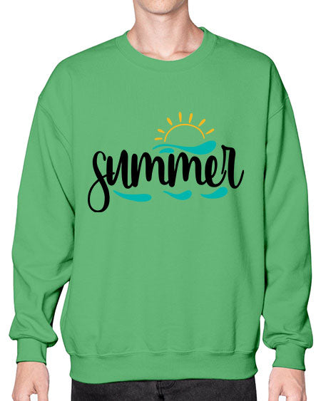 Summer sun 9# - summer- Sweatshirt - Crew