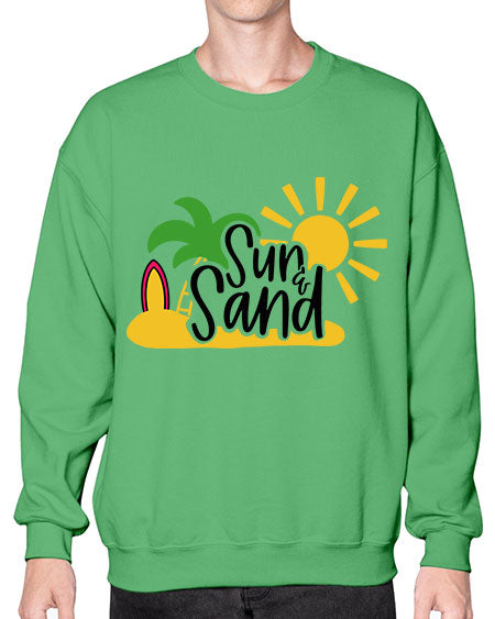 Sun Sand Style 17# - summer- Sweatshirt - Crew