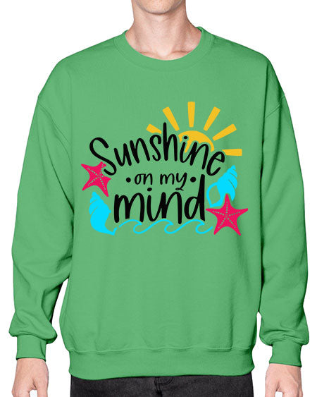 Sunshine On My Mind Style 15# - summer- Sweatshirt - Crew