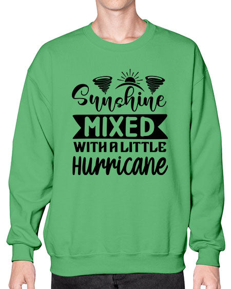 Sunshine mixed with a little hurricane 01# - summer- Sweatshirt - Crew