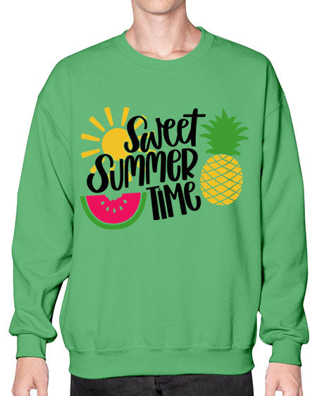 Sweet Summer Time Style 14# - summer- Sweatshirt - Crew