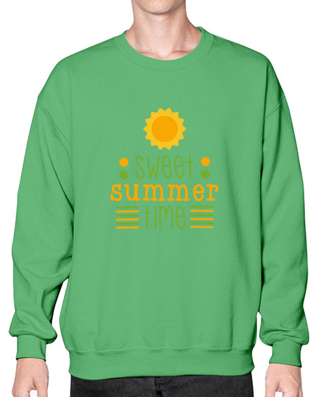 Sweet summer time 4# - summer- Sweatshirt - Crew