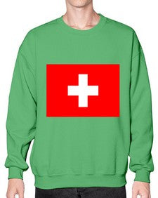 Switzerland 1915# - world flags- Sweatshirt - Crew