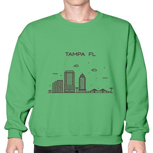 TampaFL 1944# - cities- Sweatshirt - Crew