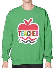 Teacher 1445# - teacher- Sweatshirt - Crew