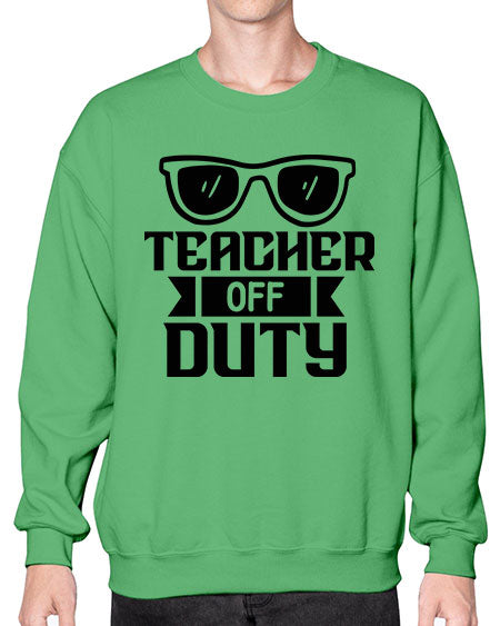 Teacher off duty 01# - summer- Sweatshirt - Crew