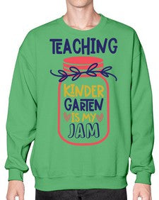 Teaching Kindergarten 934# - kindergarten- Sweatshirt - Crew