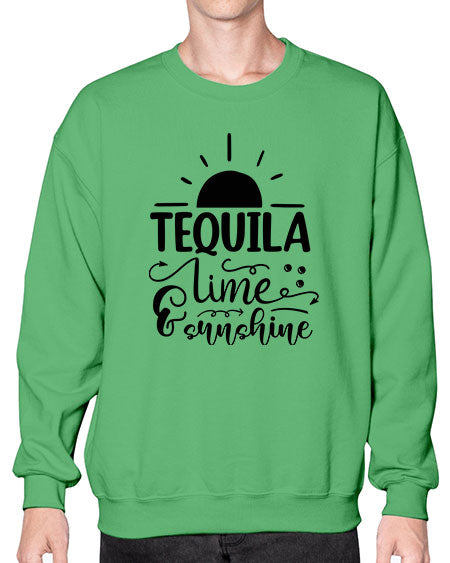 Tequila lime and sunshine 01# - summer- Sweatshirt - Crew