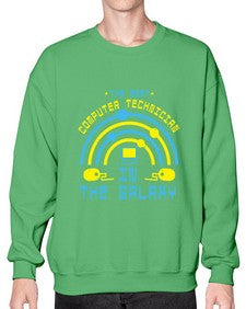 The best computer technician in the galaxy 13# - computer- Sweatshirt - Crew