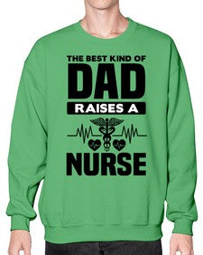 The best kind of Style 1501# - nurse- Sweatshirt - Crew