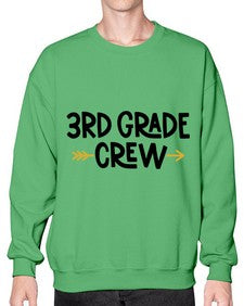Third Grade Crew 952# - third grade- Sweatshirt - Crew