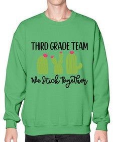 Third Grade Team 977# - third grade- Sweatshirt - Crew