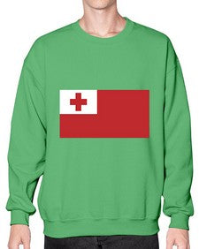 Tonga 2003# - world flags- Sweatshirt - Crew
