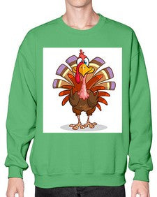 Turkey 258# - cartoon animals- Sweatshirt - Crew