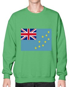 Tuvalu 2020# - world flags- Sweatshirt - Crew