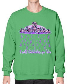Umbrella Remember AlzheimerS Awareness 218# - alzheimers- Sweatshirt - Crew
