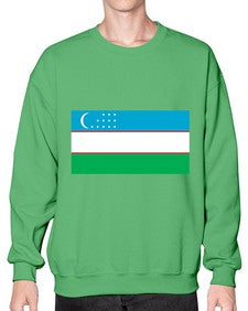 Uzbekistan 2042# - world flags- Sweatshirt - Crew