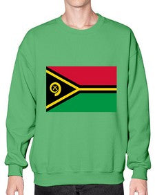 Vanuatu 2052# - world flags- Sweatshirt - Crew