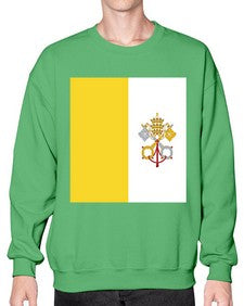 Vatican City 2053# - world flags- Sweatshirt - Crew