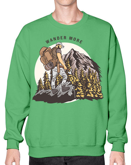 Wander More 3# - nature- Sweatshirt - Crew