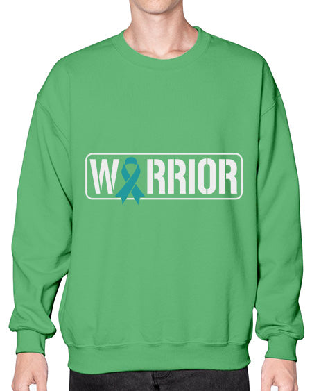 Warrior PTSD Awareness Teal Military 2# - PTSD- Sweatshirt - Crew
