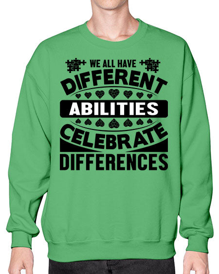 We all have Style 51# - autism- Sweatshirt - Crew