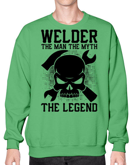 Welder the man Style 1618# - welder- Sweatshirt - Crew