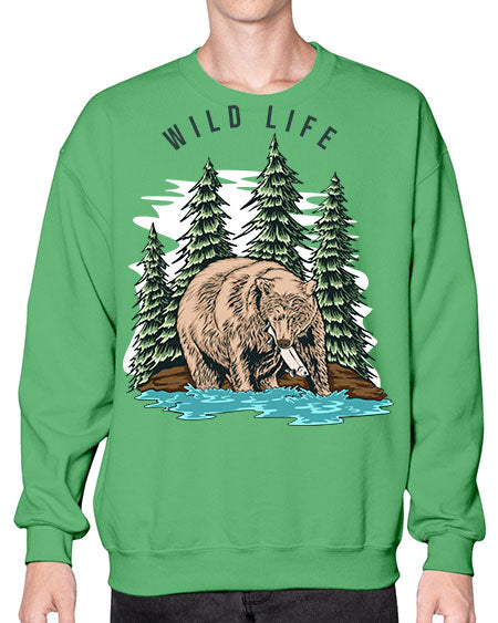 Wild Life 1# - nature- Sweatshirt - Crew