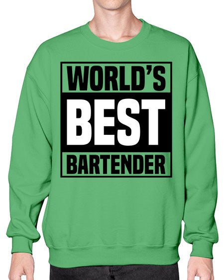 Worlds best Style 479# - bartender- Sweatshirt - Crew