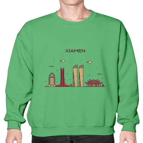 Xiamen 2149# - cities- Sweatshirt - Crew