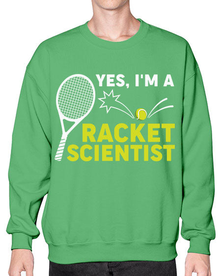 YesImARacketScientistScientistSkinite Scientist Skinite 1# - general science- Sweatshirt - Crew