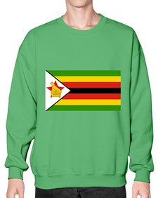 Zimbabwe 2161# - world flags- Sweatshirt - Crew