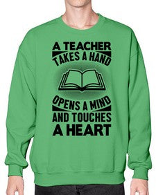 a teacher 2# - teacher- Sweatshirt - Crew