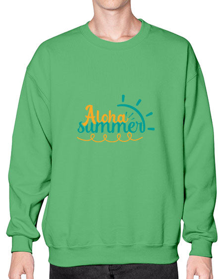 aloha summer Style 109# - summer- Sweatshirt - Crew