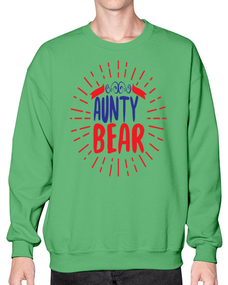 aunty bear 5# - bears - animals- Sweatshirt - Crew