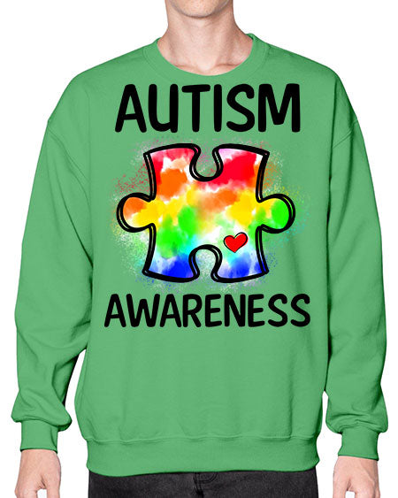 autism awareness - autism- Sweatshirt - Crew
