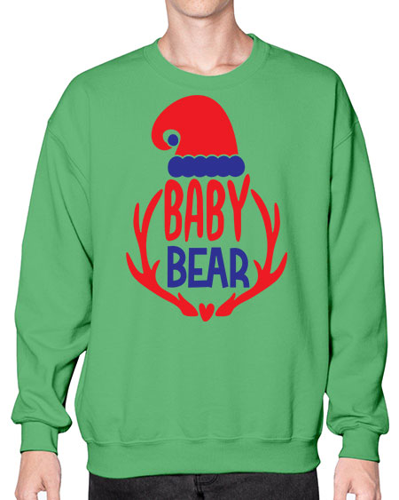 baby bear 19# - bears - animals- Sweatshirt - Crew